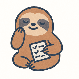 後回しナマケモノ